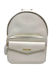 MICHAEL KORS (マイケルコース) リュック レザー バックパック 35S4G5MB8L ホワイト レディース/036