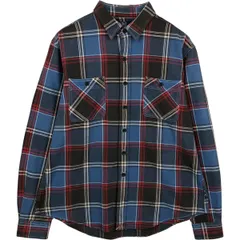 古着 ラルフローレン Ralph Lauren POLO by Ralph Lauren 長袖 コットンチェックシャツ メンズXL相当/eaa615264