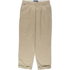 古着 ラルフローレン Ralph Lauren POLO by Ralph Lauren HAMMOND PANT ツータック チノパンツ メンズw33相当/eaa615849