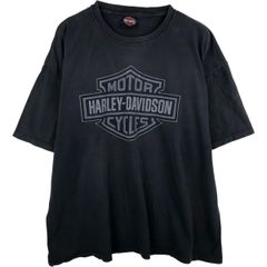 古着 ハーレーダビッドソン Harley-Davidson ドクロ柄 スカル柄 モーターサイクル バイクTシャツ メンズXL相当/eaa615506