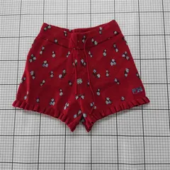 ◇ ⊂ ジュエティ JOUETIE. HTH 花柄ニットショートパンツ レッド系 M レディース E  【1512100009665】