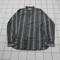 ◇ Θ ナノ・ユニバース nano・universe ストライプバンドカラーシャツ Sサイズ メンズ E  【1512220020106】