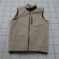◇ Θ 無印良品 フリースベスト ベージュ系 Mサイズ メンズ E  【1512220019049】