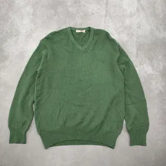 45rpm ニット　45RPM STUDIO & CO  グリーン　Vネック　緑　セーター 【117】