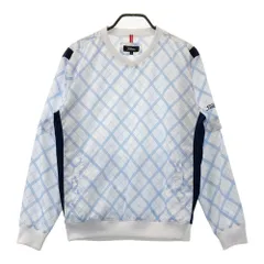 サイズ：L TITLEIST タイトリスト  2WAY ブルゾン チェック柄 ホワイト系 [240101627838] ゴルフウェア メンズ ストスト