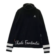 サイズ：M LE COQ GOLF ルコックゴルフ  タートルネック長袖起毛Tシャツ  ブラック系 [240101628792] ゴルフウェア レディース ストスト