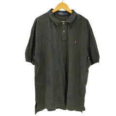 ポロバイラルフローレン Polo by RALPH LAUREN 90S ポニー刺繍 鹿の子 生地 S/S ポロ シャツ ビックサイズ メンズ  XXL