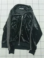 ◇ Θ コロニー2139 COLONY 2139 ベロアラインジップジャケット ブラック系 メンズ M E  【1601070005279】