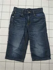 ◇ ⊂ エドウィン EDWIN KS0042 デニムハーフパンツ インディゴ系 メンズ E  【1601070006122】