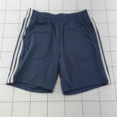◇ Θ アディダス ショートパンツ ネイビー系 XL レディース E  【1601300036134】