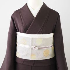 極上品黒地 正絹飛び柄小紋 袷 手縫い仕立てガード加工済み - メルカリ