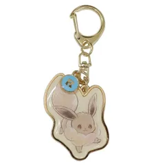 【メール便】ポケットモンスター キーリング イニシャルキーホルダー R イーブイ ポケモン カミオジャパン プレゼント キャラクター グッズ 