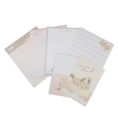 【メール便】ポケットモンスター レターセット ボリュームアップレター ずっと仲良し イーブイ ポケモン カミオジャパン 手紙セット 便箋＆封筒 キャラクター グッズ 