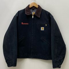 J01 鬼フェード Carhartt デトロイトジャケット ブラック 弱ハチノス