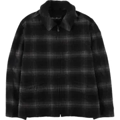 古着 エディーバウアー Eddie Bauer オンブレチェック 中綿入り ウールスポーツジャケット メンズM相当/eaa604825