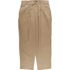 古着 90年代 ラルフローレン Ralph Lauren POLO by Ralph Lauren ツータック テーパード コットンパンツ USA製 メンズw35相当/eaa605480