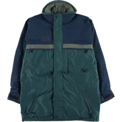 古着 90年代 コロンビア Columbia L.L.Bean リップストップ ダブルネーム マウンテンジャケット シェルジャケット メンズS相当/eaa605663