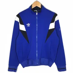 【倉吉店】 中古 adidas | アディダス ジャージ 90S デサント製 トラックジャケット ATS-720 ブルー サイズ：L 【98】