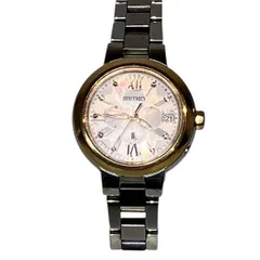 セイコー　ルキア　1B22-0BL0　電波ソーラー　時計　腕時計　レディース