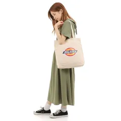 【新品】Dickies / ディッキーズ トートバッグ メンズ レディース Recycled Cotton Tote ll-BG1167800　カラー NAT (Natural)のサムネイル