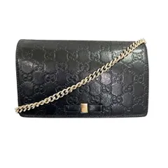 グッチ　GUCCI　431408　チェーンウォレット　ショルダー　2つ折り財布　レディース