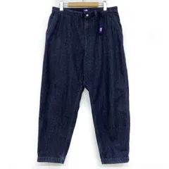 THE NORTH FACE PURPLE LABEL ノースフェイス パープルレーベル デニムワイドテーパードフィールドパンツ NT5357N サイズ34 ※中古