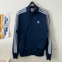 82 アディダス ファイヤーバード ジャージ トラックジャージ ネイビー