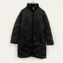 古着 used　Eddie Bauer　エディーバウアー　ダウンコート/キルティングコート　ダウン80％　黒　ブラック　XSサイズ