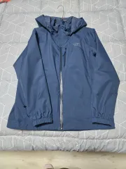 (000947)ザノースフェイス ネイビー ウィンドブレーカー フード ジャケット100