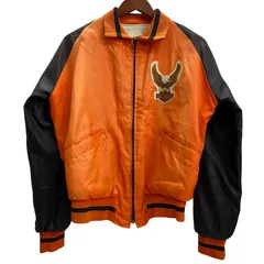 ハーレーダビッドソン HARLEY DAVIDSON 70's 80's USA製 ナイロンジャケット ジャケット オレンジ Sサイズ 201MT-5289 VBのサムネイル