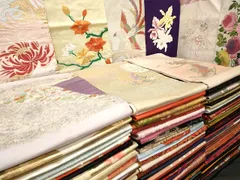 平和屋本店■名古屋帯 まとめて100点 鳳凰 蝶 花柄 刺繍 金銀糸 など 着用可能多数 未使用品あり 全て正絹 se4013