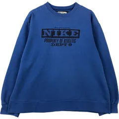 古着 ナイキ NIKE ロゴスウェットシャツ トレーナー USA製 メンズL相当/eaa614770