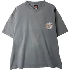 古着 ハーレーダビッドソン Harley-Davidson 鷲柄 イーグル柄 モーターサイクル バイクTシャツ メンズXXL相当/eaa615536