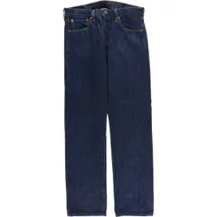 古着 濃紺 リーバイス Levi's 501 ストレートデニムパンツ メンズw32相当/eaa613537