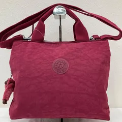 9847　KIPLING　キプリング　2way　ショルダーバッグ　ハンドバッグ　チャーム付き　モンキー　ゴリラ　軽量　カジュアル　シンプル　レディース　ポケット多数　多機能　機能的