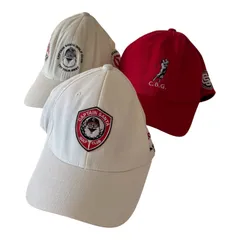 キャプテンサンタ ゴルフ キャップ 3点セット FLEXFIT CBG 赤白 メンズ L-XL【RE359】のサムネイル