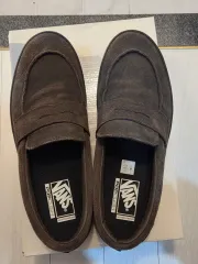 VANS スケート ローファー ブラウン