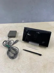 【動作OK・安心補償】 ニンテンドー DS Lite  ジェットブラック 本体  USG-001 動作確認済み 純正アダプター付属 0219-216