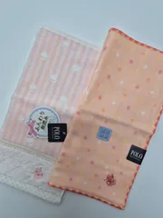 【新品】POLO タオルハンカチ & ガーゼハンカチ セット