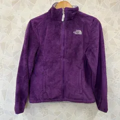 THE NORTH FACE フリースジャケット パープル ジップ ポケット Sサイズ アウトドア