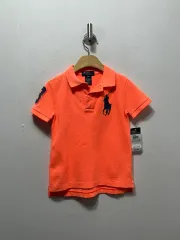 ポロ ラルフローレン オレンジ色 半袖 カラーTシャツ 子供用 3t 新品