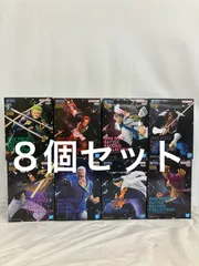 未開封 ONE PIECE ワンピース BATTLE RECORD COLLECTION ゾロ ミホーク シャンクス ガープ 他 まとめ フィギュア 8種セット LF2718 f099
