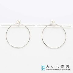 美品】HERMES エルメス ピアス ループMM Ag925 シルバー8M15 - メルカリ