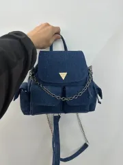 ケリーズ ケリーINソウル GUESS インディゴデニム クロスボディバックパック