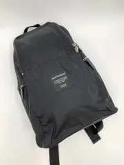 marimekko マリメッコ Metro メトロ ロゴ ワンカラー リュック デイパック バッグ 黒 ■■ レディース