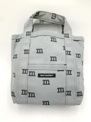 marimekko マリメッコ ロゴプリント ミニ トート バッグ グレー ■■ レディース