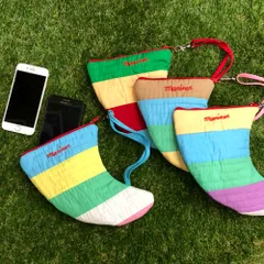 【新品】ハワイアンキルト サーフボード フィン ケース サーフフィンポーチ サーフィン グッズ SURF FIN POUCH Hawaiian Quilt