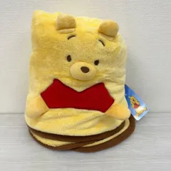 H773-54446 タグ付き ディズニー プーさん ブランケット 約100×140cm