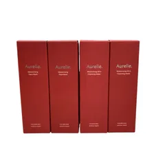 186000 Aurelie オレリー 保湿クレンジングオイル・フェイスウォッシュ 4点まとめ売り