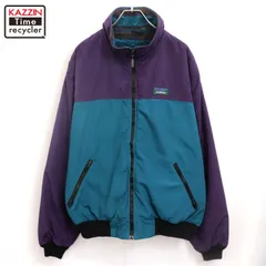 90s vintage L.L.Bean 裏地フリース ウォームアップ ナイロンジャケット メンズ XL~サイズ相当 ビッグサイズ オーバーサイズ